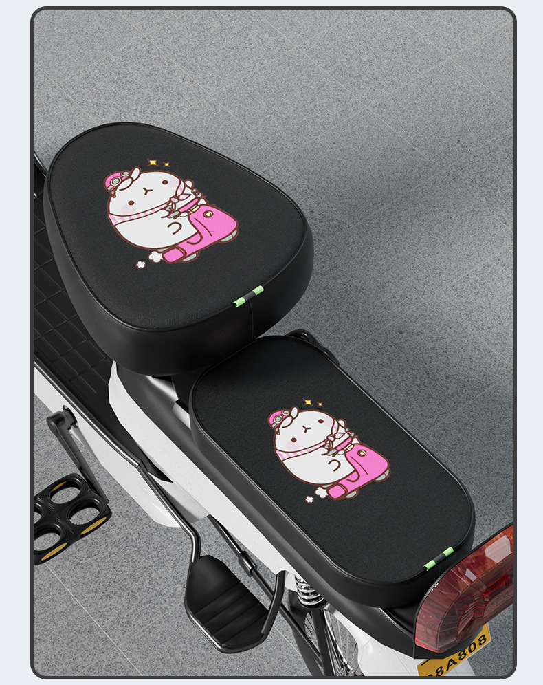 Electric Car Seat Cover Summer Waterproof Sunscreen Emmayadi Battery Car Cushion Cover Four Seasons Universal Bicycle Cover