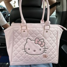 HelloKitty托特包可爱甜妹软皮单肩手提包女大容量外出旅行袋