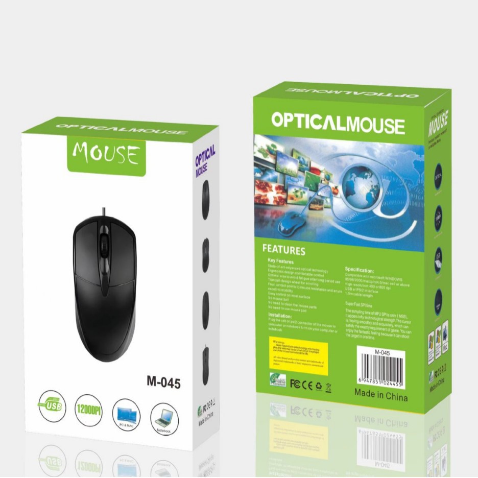 Factory Direct Sales Neutral Wired USB Mouse Home Office Business Notebook Desktop Wholesale