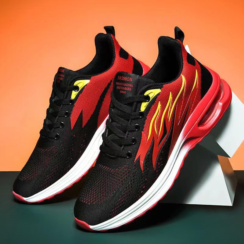 Fashionable comfortable breathable running sneakers for leisure