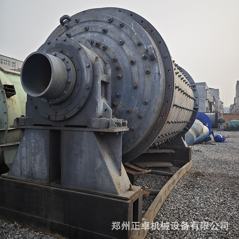 二手2436球磨机 矿山矿石研磨设备 水泥厂矿粉加工机械九成新转让
