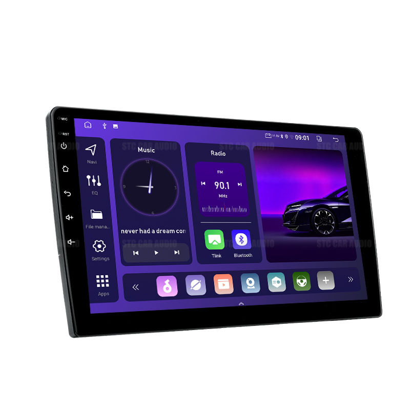 Suitable for 9/ 10inch Universal Car-Mounted Android Gps Navigation Large-Screen Navigation All-In-One Device with Mobile Phone Connectivity