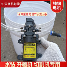 水泵家用220V小水泵抽水开槽机水泵小型切割机水钻自吸泵抽水水泵
