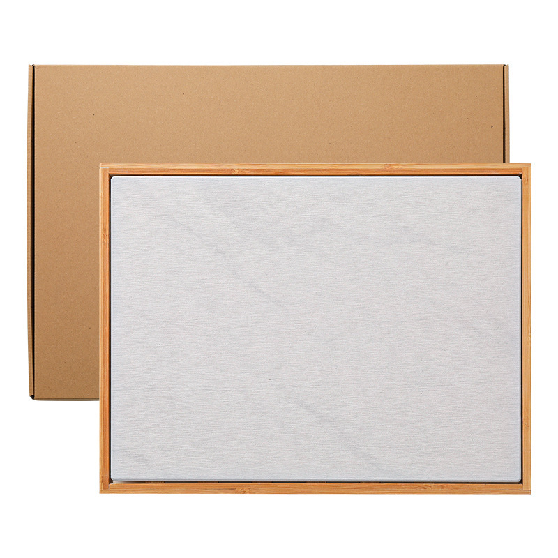Multifuncional transfronterizo de doble capa de bambú marco de drenaje de barro de algas almohadilla de secado instantáneo cocina encimera de secado rápido cojín de taza de absorción