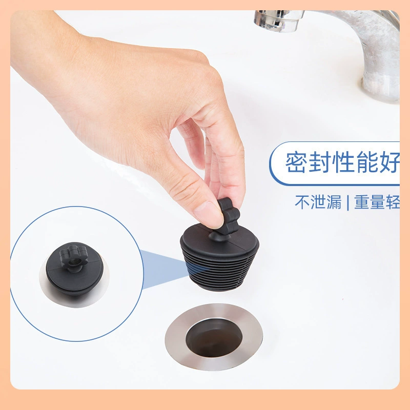 Сливная пробка для раковины и ванны, антизапах, водонепроницаемая, силиконовая, пищевого класса, для трансграничной продажи, с функцией накопления воды, напольный слив. ✅ w18