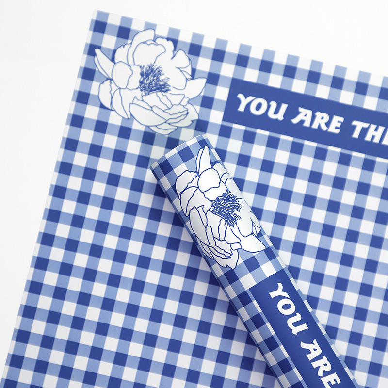 Fabricantes de fiestas de flores nuevos productos de papel de embalaje de flores cuadrado ramo de flores materiales de florista papel de regalo DIY