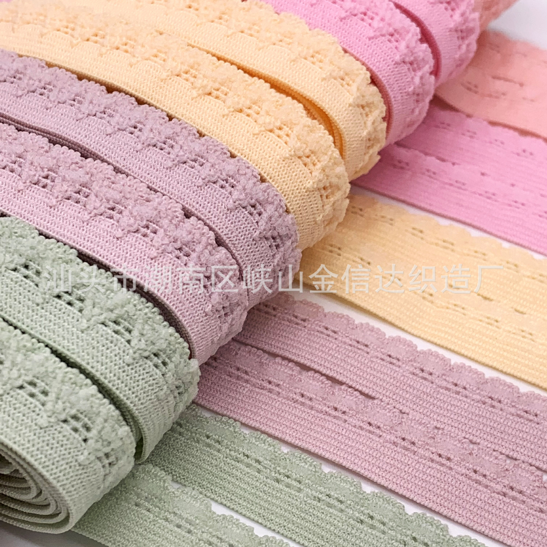 弹力钩边机 N1576/12牙边 内衣文胸裤腰松紧带丈巾