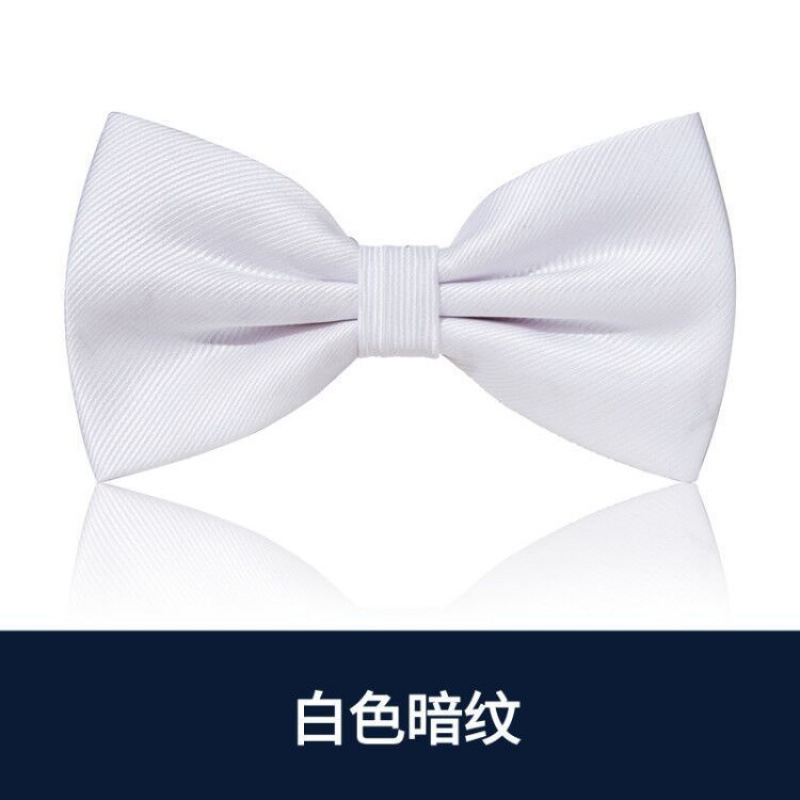 흰색 어두운 패턴 70% off 나비 넥타이♢