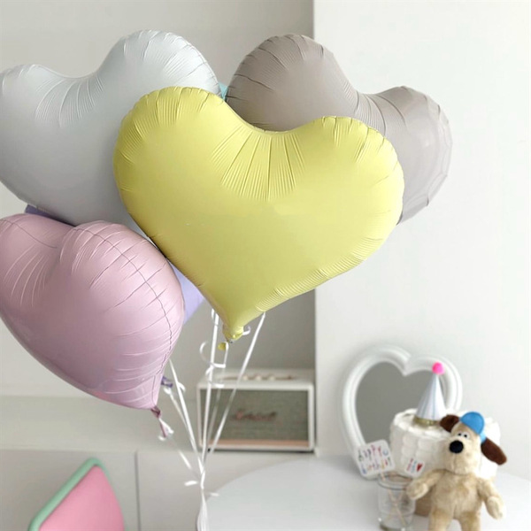 Brand matte balloon for St. Valentine's Day