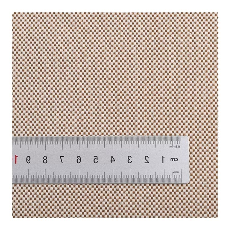 現物は全ポリエステル色織の2色の耐摩耗性を提供しています。