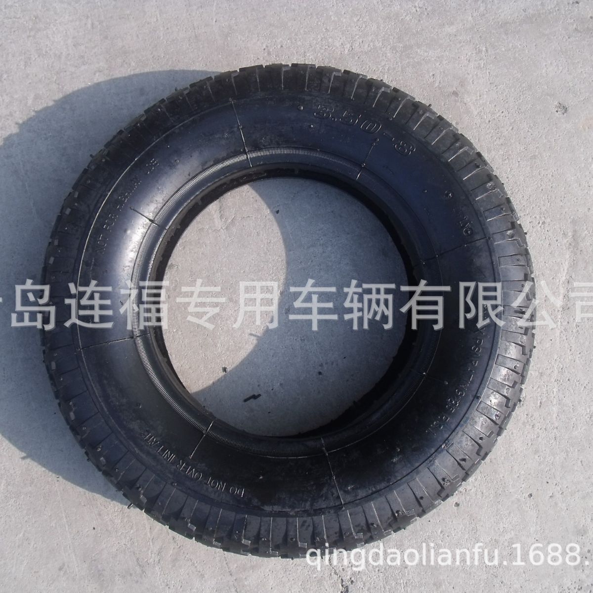 供应出口3.50-8天然胶外胎 手推车外胎 工具车轮胎 欢迎洽谈