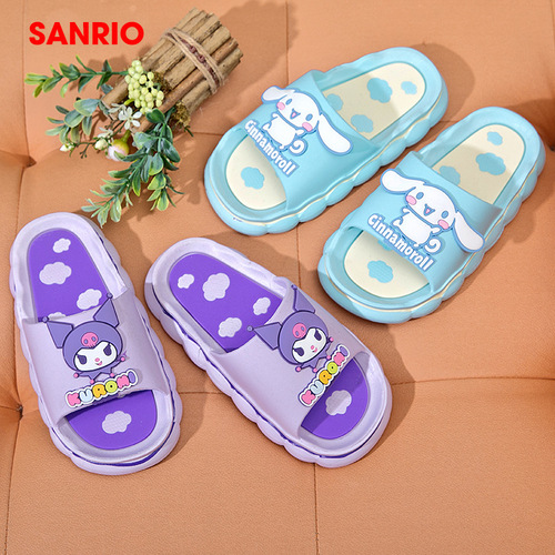 HELLOKITTY children's slippers summer cartoon bathing home indoor non-slip cute baby beach shoes