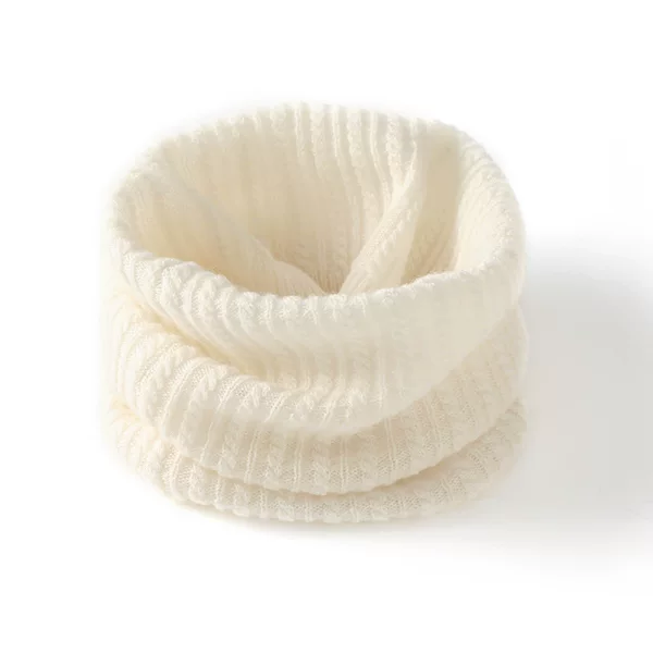 Cashmere Neck Warmer Pullover Neck Gaiter Neck Protector Warm Knit Fake Collar Solid Color Simple Versatile