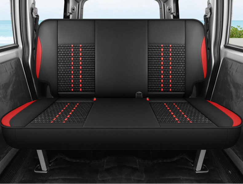 Five-Seater Special Vehicle Wuling Hongguang V Rongguang V Ice Silk Style Wear-Resistant Car Seat Cushion Full Surround Special Seat Cover