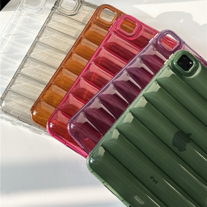 Transparent down Jacket Suitable for Apple iPad Protective Case 10.9 Tablet Case 11inch Air4 Simple 10.5 Soft