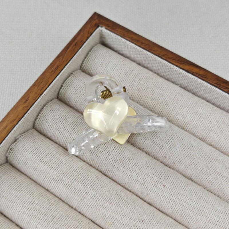 4.5cm yellow love bangs clip