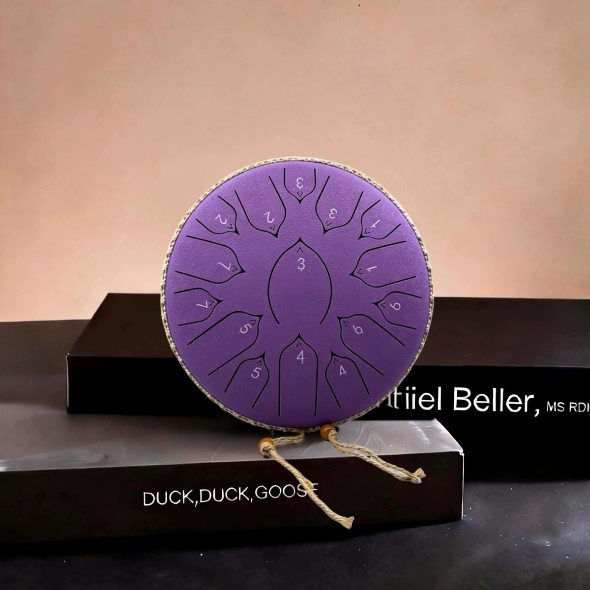 Цыганская барабанная тара (вановые звуки) 6-дюймовый, 8-нот, компактный ханпан-подобный перкуссионный инструмент для детей и взрослых