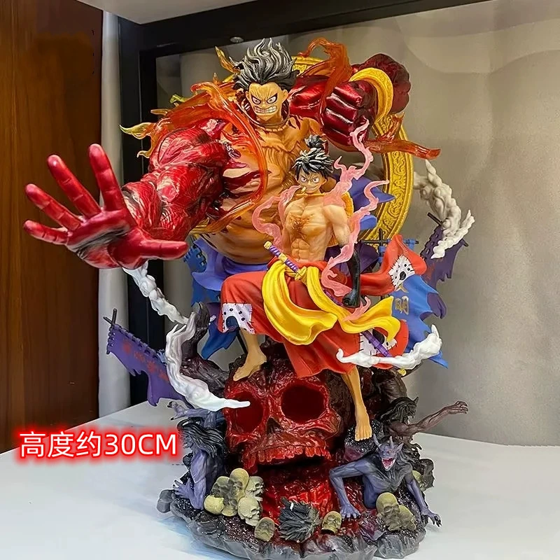 One Piece GK и король страны не сдвинется король Лuffy, статуя Лuffy Everbright качающийся ящик