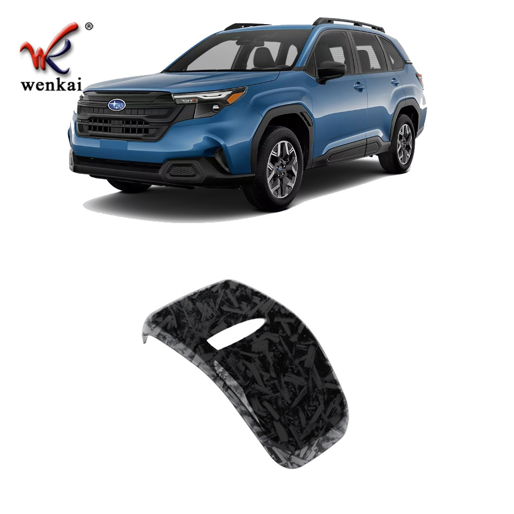 (2개) SUBARU 25 FORESTER FORESTER 수정 기어 헤드 자동차 인테리어 액세서리 장식 패치에 적합