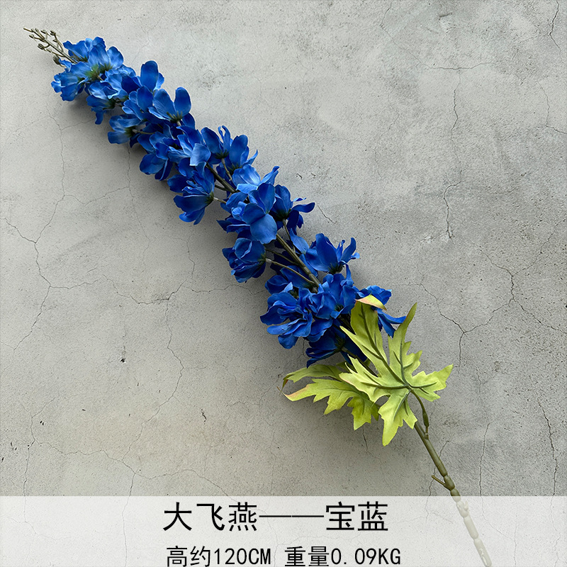 Jacinto Super gran rama mil orquídea salón de bodas arreglo floral decoración alta flor material de Flor Alta rama alta golondrina voladora grande anti-Flor artificial