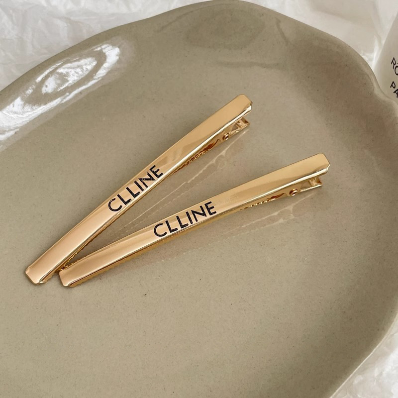 Versión coreana de otoño y invierno lateral de alto grado temperamento frío viento fría clips para el cabello de las mujeres red clips bordes rojos clips una palabra clips bb al por mayor