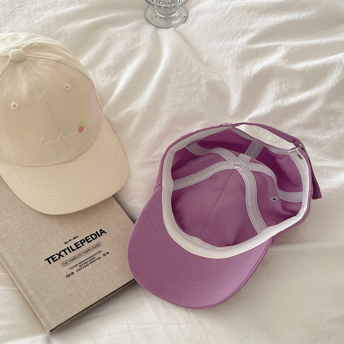 Sombreras de béisbol de amor, niñas y niñas, cabeza pequeña, cara pequeña, gorra coreana, sombrero de verano, sombrero de boca de pato lavados