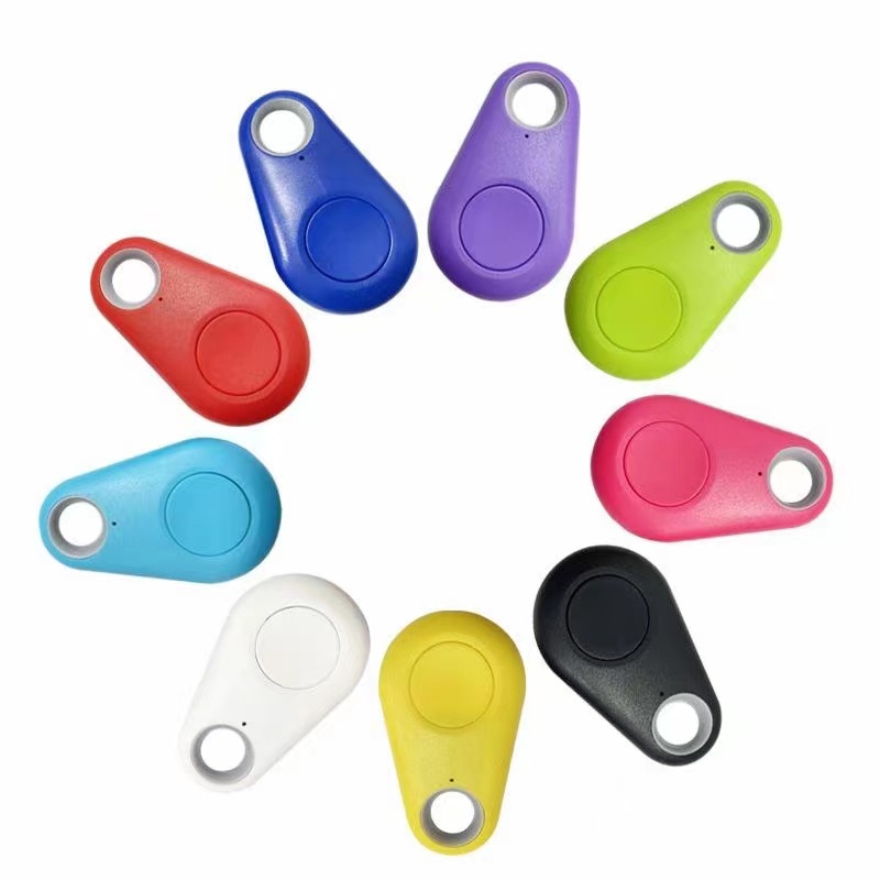 Localizador GPS redondo rastreador bluetooth llavero a prueba de pérdida portátil a prueba de pérdida inteligente