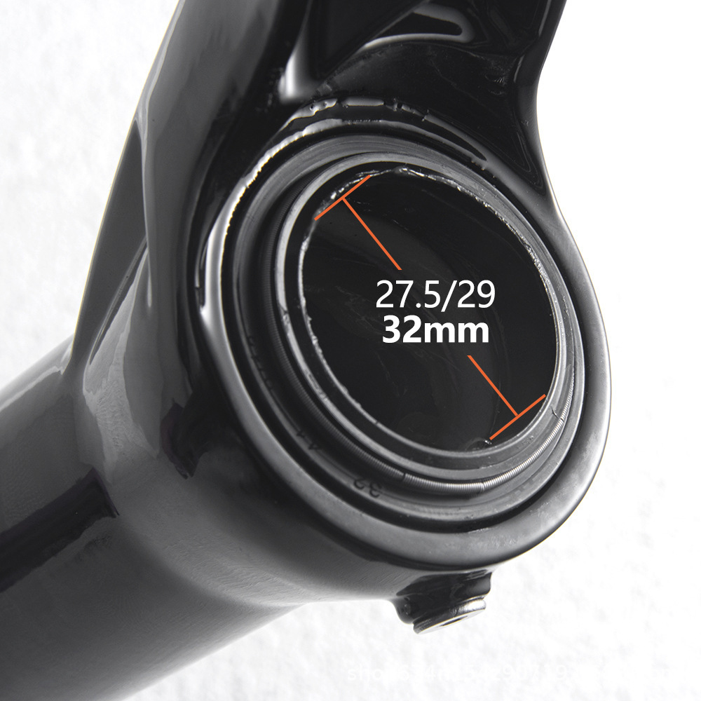 Bicicleta de montaña horquilla delantera tenedor pierna 27.5 29-pulgadas con teflón slip manga aceite sello accesorios horquilla delantera Horquilla inferior 38mm