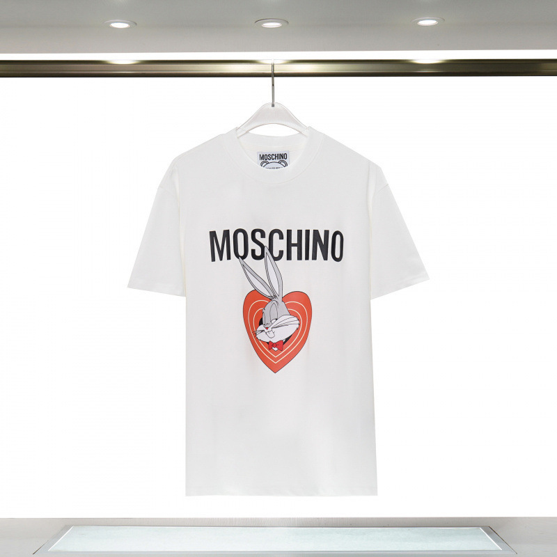 2025 春夏新作メンズカジュアルラウンドネック半袖 T シャツ中空刺繍クマ文字ルーズで多用途|undefined