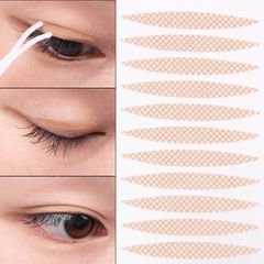 橄欖雙眼皮貼隱形自然美目網紗纖維條定型霜蕾絲無痕神器男女專用