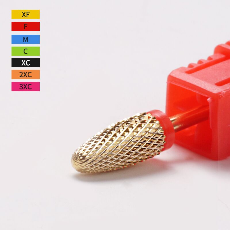 Cross-border de uñas de acero de tungsteno de molienda de la cabeza de pre-procesamiento de la máquina de molienda broca de aleación Eliminación de la piel muerta de descarga de la cabeza de molienda de eliminación de uñas