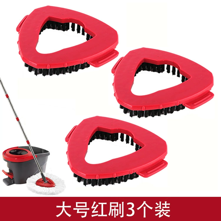 Оптовая трансграничная адаптация O-Cedar RinseClean большая треугольная чистящая щетка для пола, сменная насадка для швабры