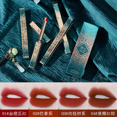 Sotilin Misty Velvet Slim Tube Lipstick, Transfer-Resistant, Hydrating, Waterproof, Non-Fading, Matty Sheer Lipstick