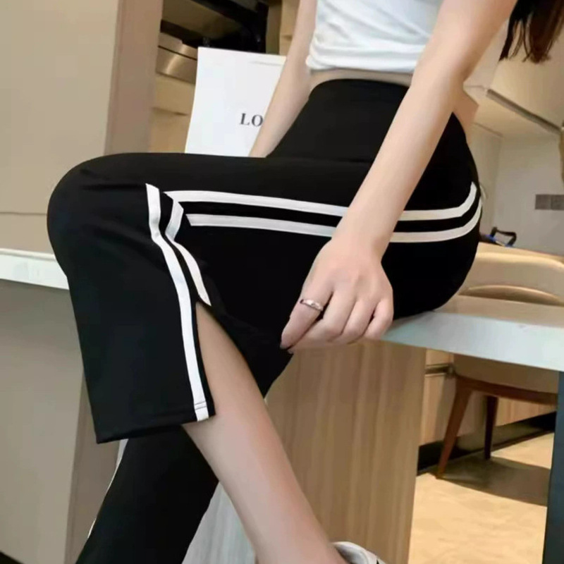 New Yoga Shark Pants Eight Points Spring Summer Autumn Thin Hip Abdomen Tinker Pocket Outer Wear Five Points Barbie Pants for Women