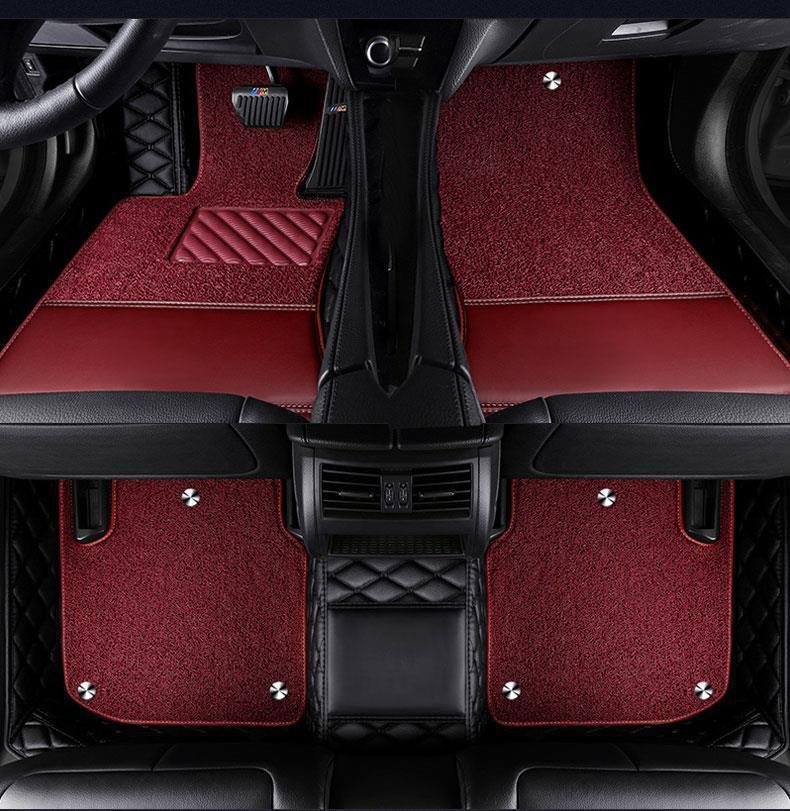 Suitable for Hongqi H5 Floor Mats, Hongqi H7 E-Hs3 Hs5 Hs7 H9, Hongqi E-Qm5 Full-Coverage Car Floor Mats