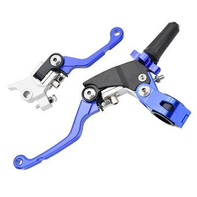 KTM Huayang T4 Bosuer — Other brake systems - blue-ktm-clutch-and-brake-levers