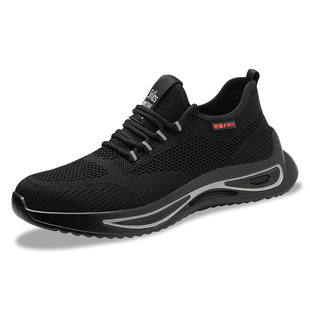 Labor Protection Shoes for Men, Anti-Smash and Anti-Puncture Work Shoes, Wear-Resistant, Light, Soft, Breathable, Insulated 10Kv Construction Site Safety Shoes, Insulated Shoes
