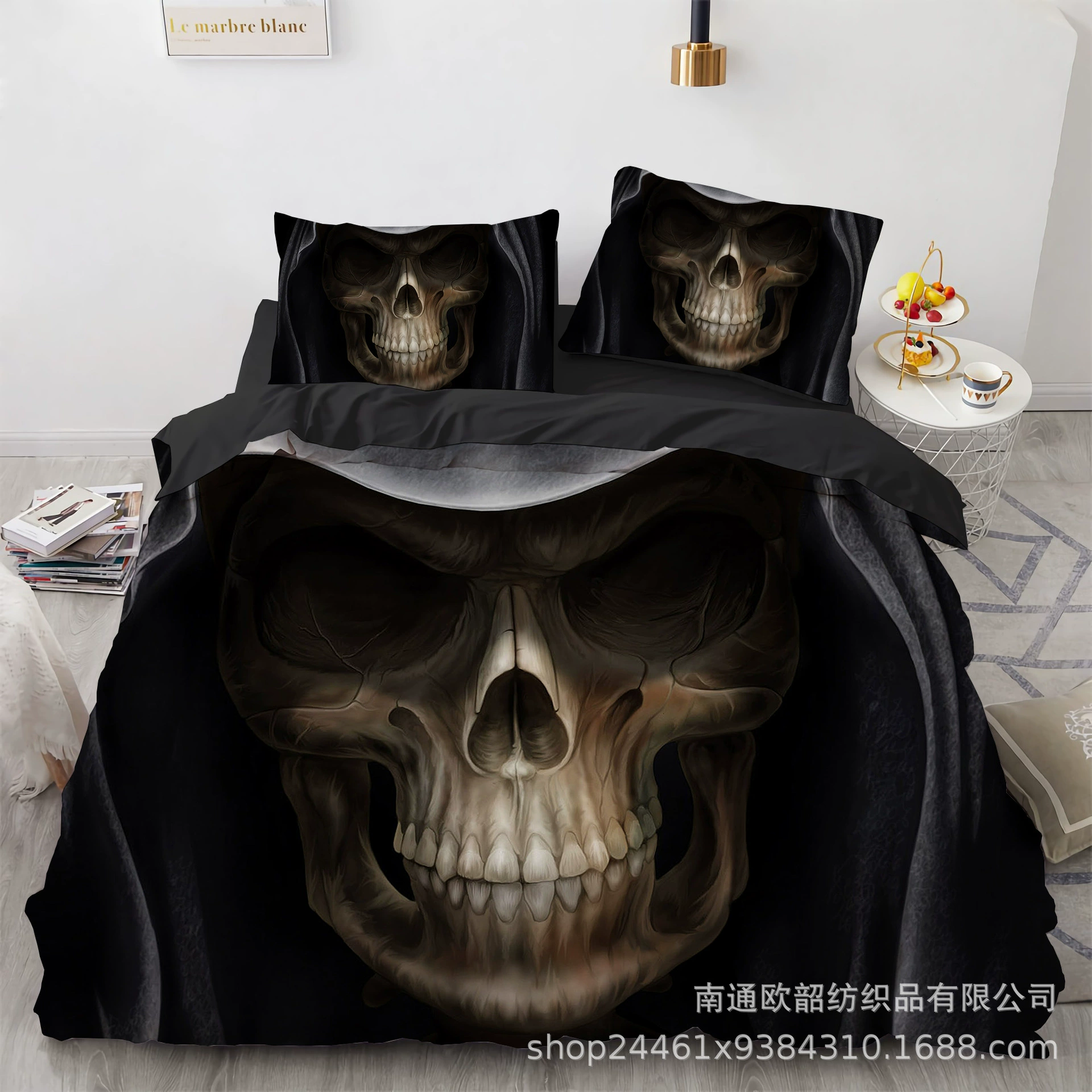 Set, bedspread, duvet cover, wish, Amazon, 3D, 3 piece set