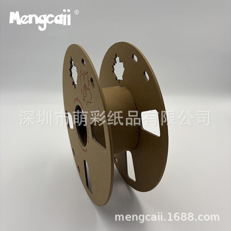 厂家定智3D打印耗材纸线盘环保工字盘电线电缆纸制卷轴工字轮 包装厂家批发实拍图