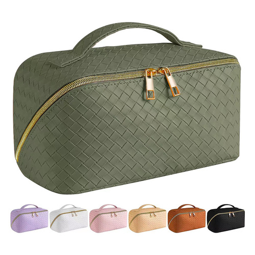 Amazon Cross-border Cosmetics Bag High-Endurance Large Capacity Convenient Pillow Makeup Bag Travel Toiletry Bag Storage Bag