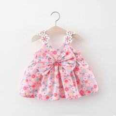 Girls vest dress 0-3 years old baby girl summer dress 2021 new suspender skirt little girl dress 1050