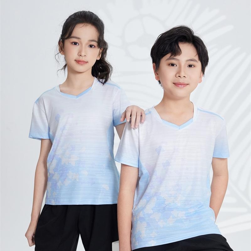Nuevos niños adultos ropa de bádminton ropa de tenis de mesa ropa deportiva ropa de chicas secado rápido