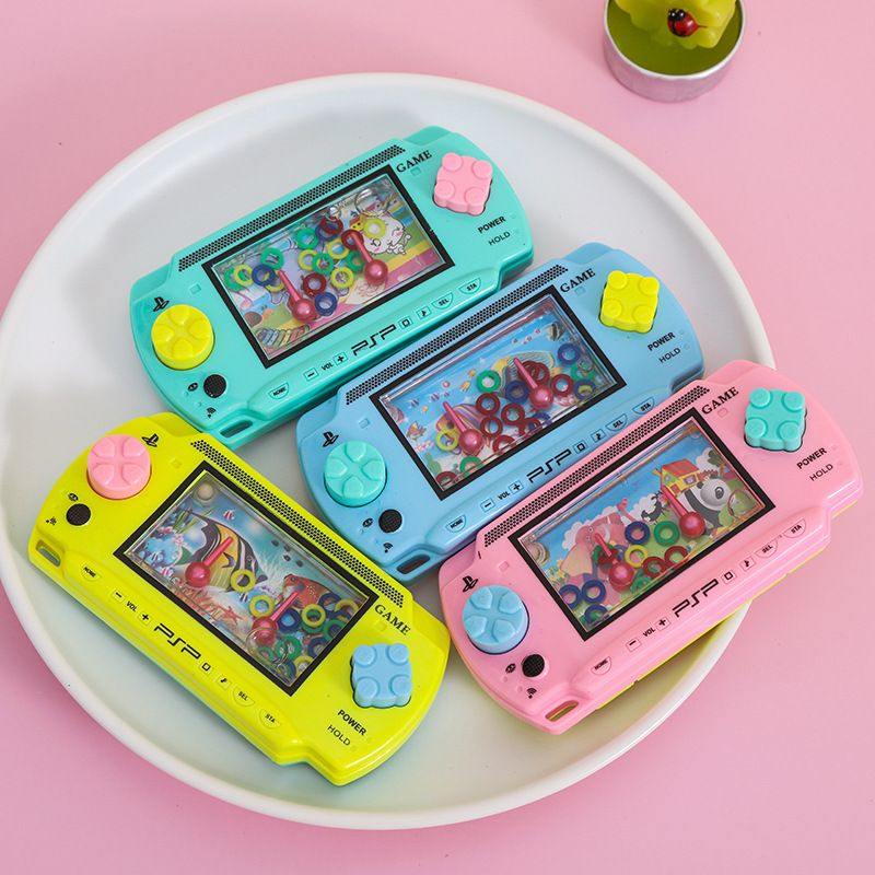 Máquina de agua marina con anillo de cuerda máquina de agua de juguete juguetes educativos para niños puesto de suministro de Yiwu regalos al por mayor transfronterizos