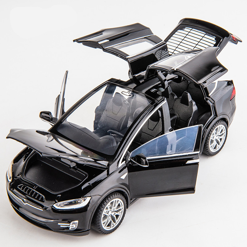 Tesla [модернизированная модель с амортизатором рулевого управления передними колесами] — в штучной упаковке — черный