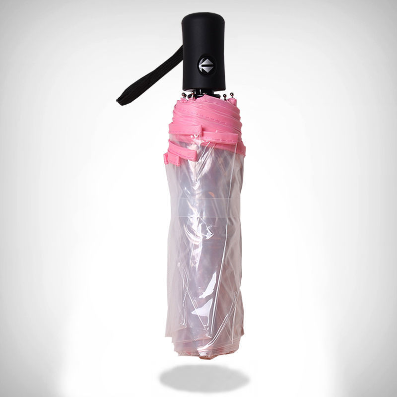 全自動-ピンク傘の黒柄（厚く補強したもの）