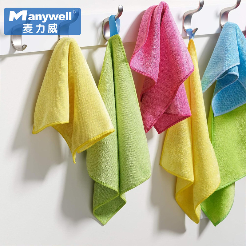 Special Kitchen Cleaning Cloth That Doesn'T Easily Retain Oil, Thickened Absorbent Dust-Removing Towel, Microfiber Dishwashing Cloth
