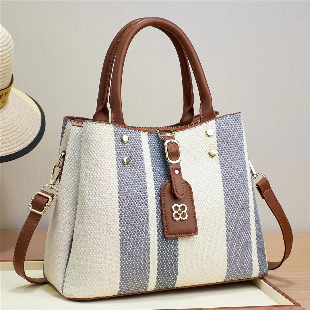 Bolso de mujer nuevo bolso de estilo nuevo estilo de alta calidad de gran capacidad estilo occidental 2024 moda todo fósforo simple bolso de mensajero de un solo hombro