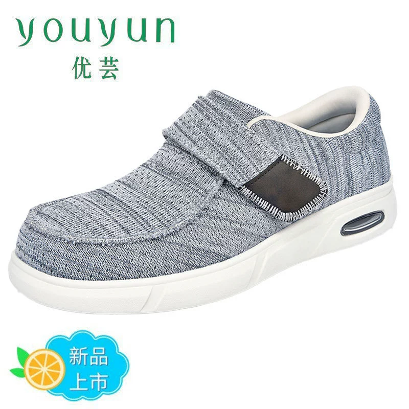 2025 Youyun новые летние туфли для пожилых, прогулочная обувь, дышащие туфли для мам с сетчатой тканью, повседневные туфли для пап, кросс-граничная обувь