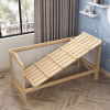 Crib for side table from natural wood, children's fence for bed