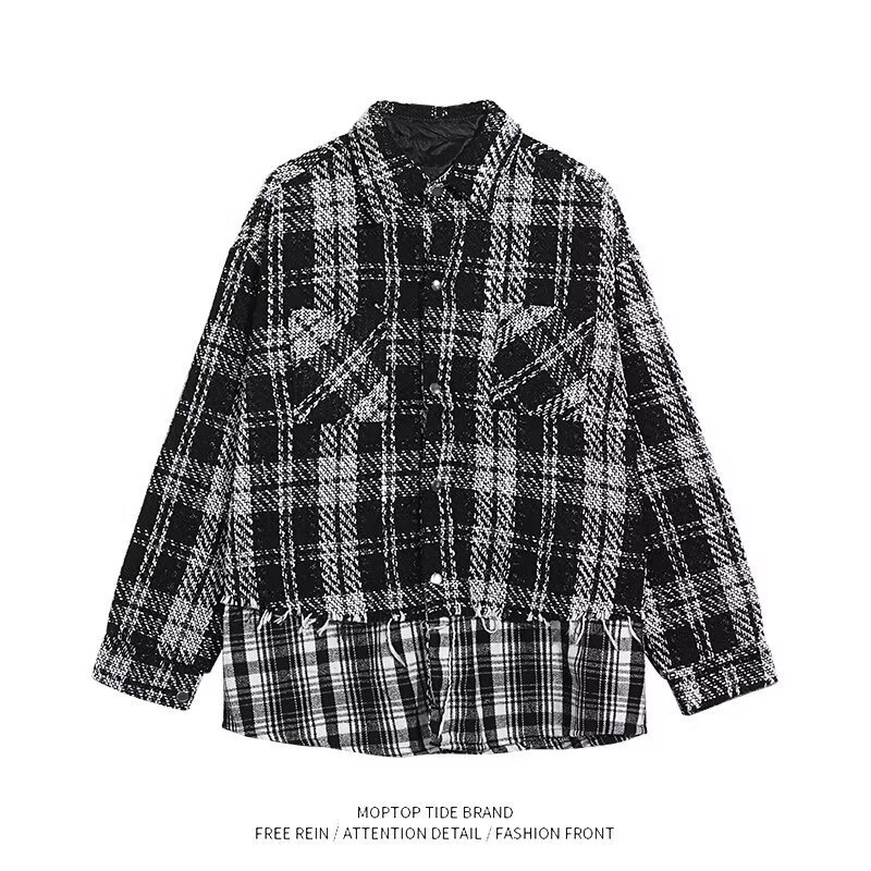 2025 Spring/Autumn Men's Cool and Stylish Jacket, Trendy High Street Brand, Hong Kong Style, Japanese Harajuku Style, Korean Style, Loose Fit